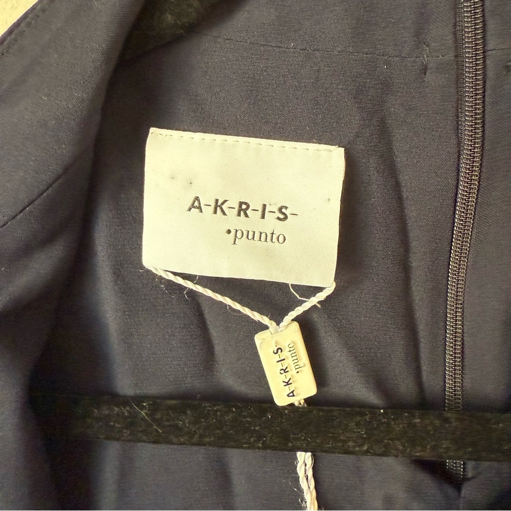 Akris Punto Navy Sleeveless Jumpsuit - Picture 3 of 4
